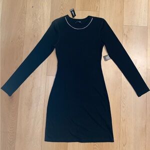 Express Black Long Sleeve Dress Size XS